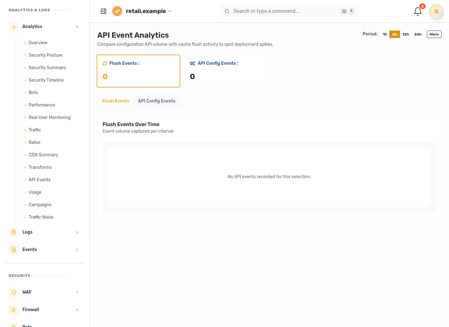 API security product screen showing discovered endpoints and route-level API protection evidence.